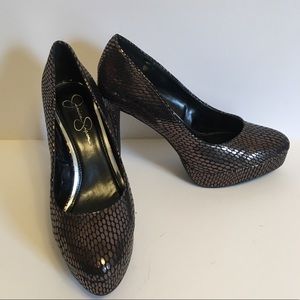 Jessica Simpson Black Heel